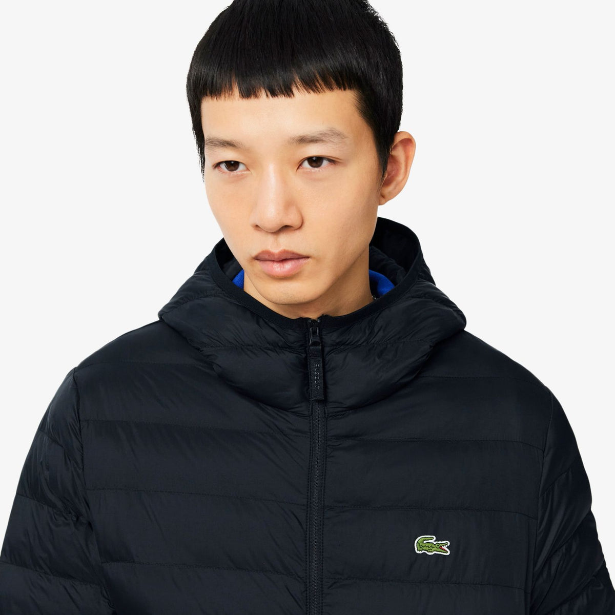 Lacoste Down Jas Zwart