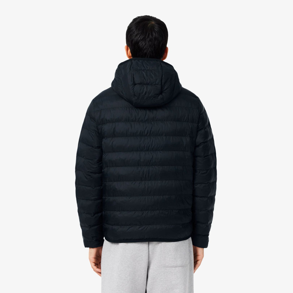 Lacoste Down Jas Zwart