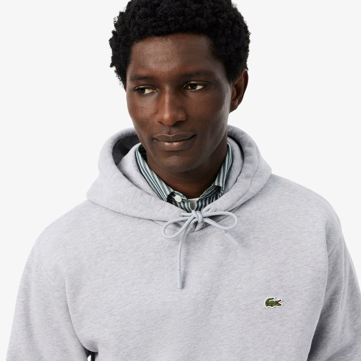 Lacoste Fleece Hoodie Grijs