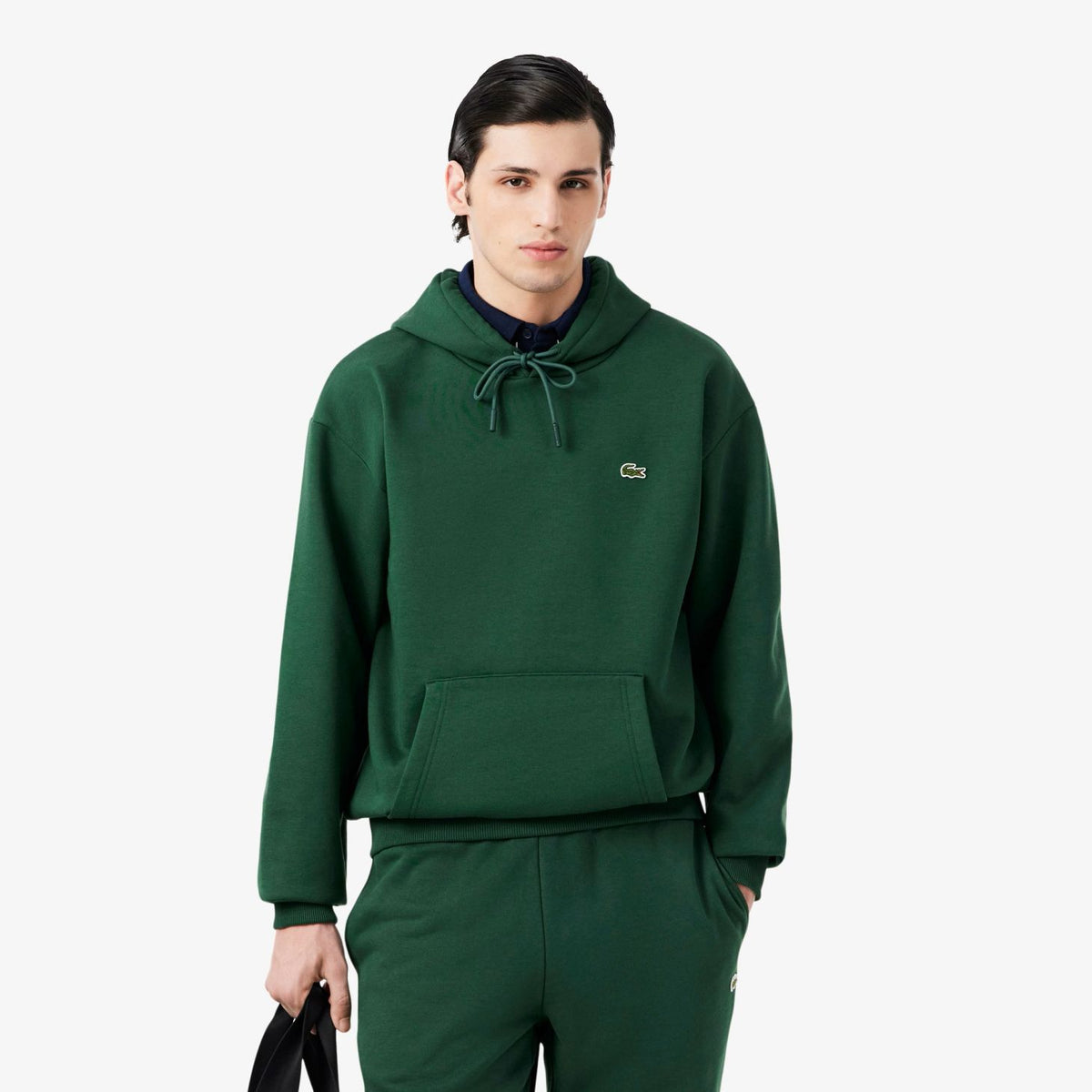 Lacoste Fleece Hoodie Groen