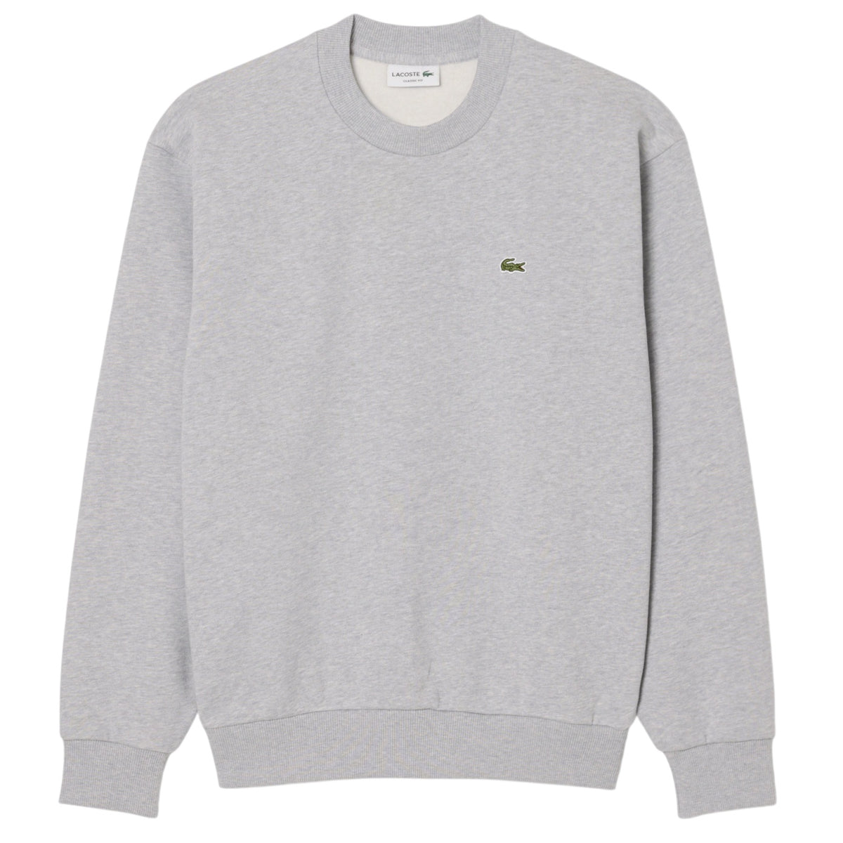 Lacoste Fleece Sweater Grijs
