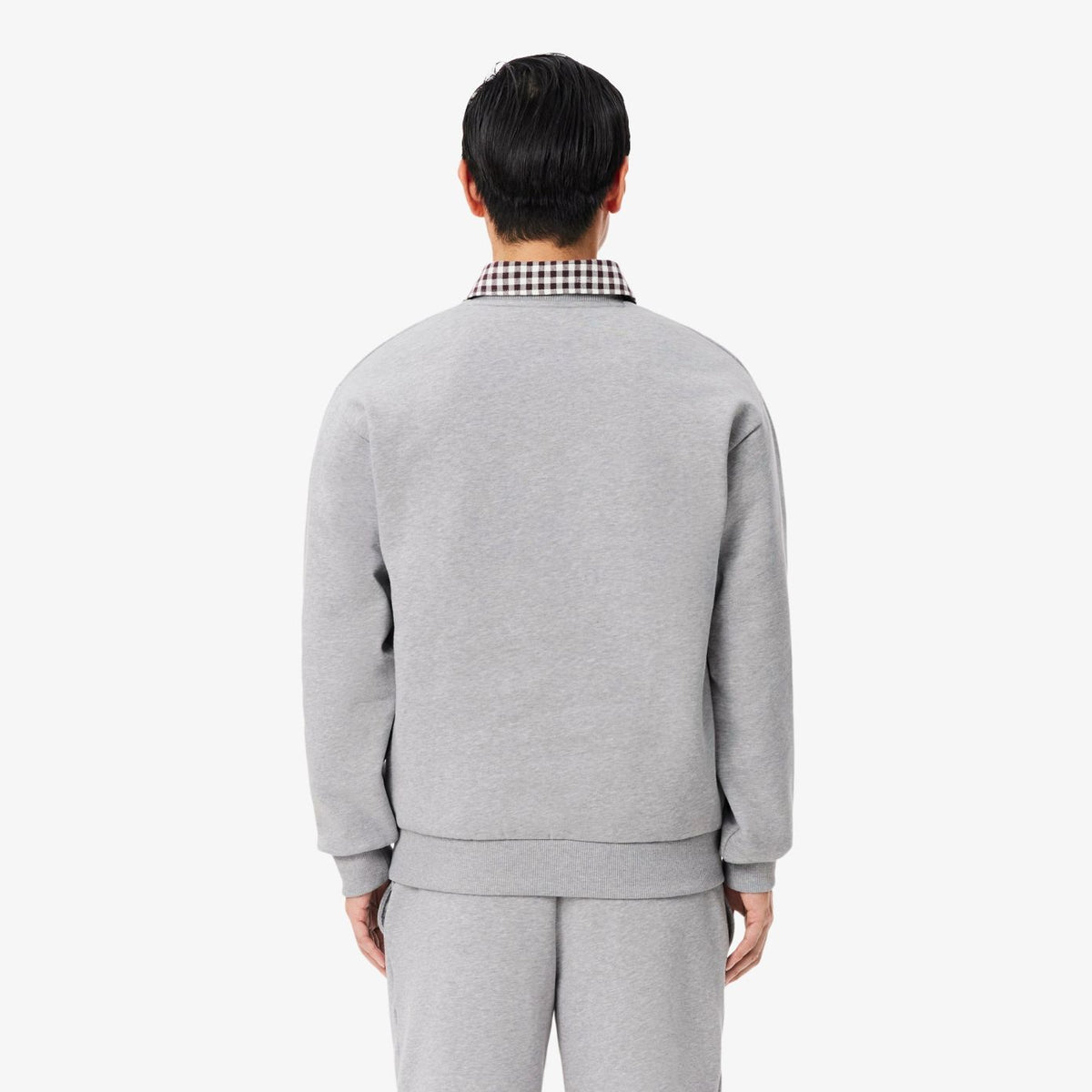 Lacoste Fleece Sweater Grijs