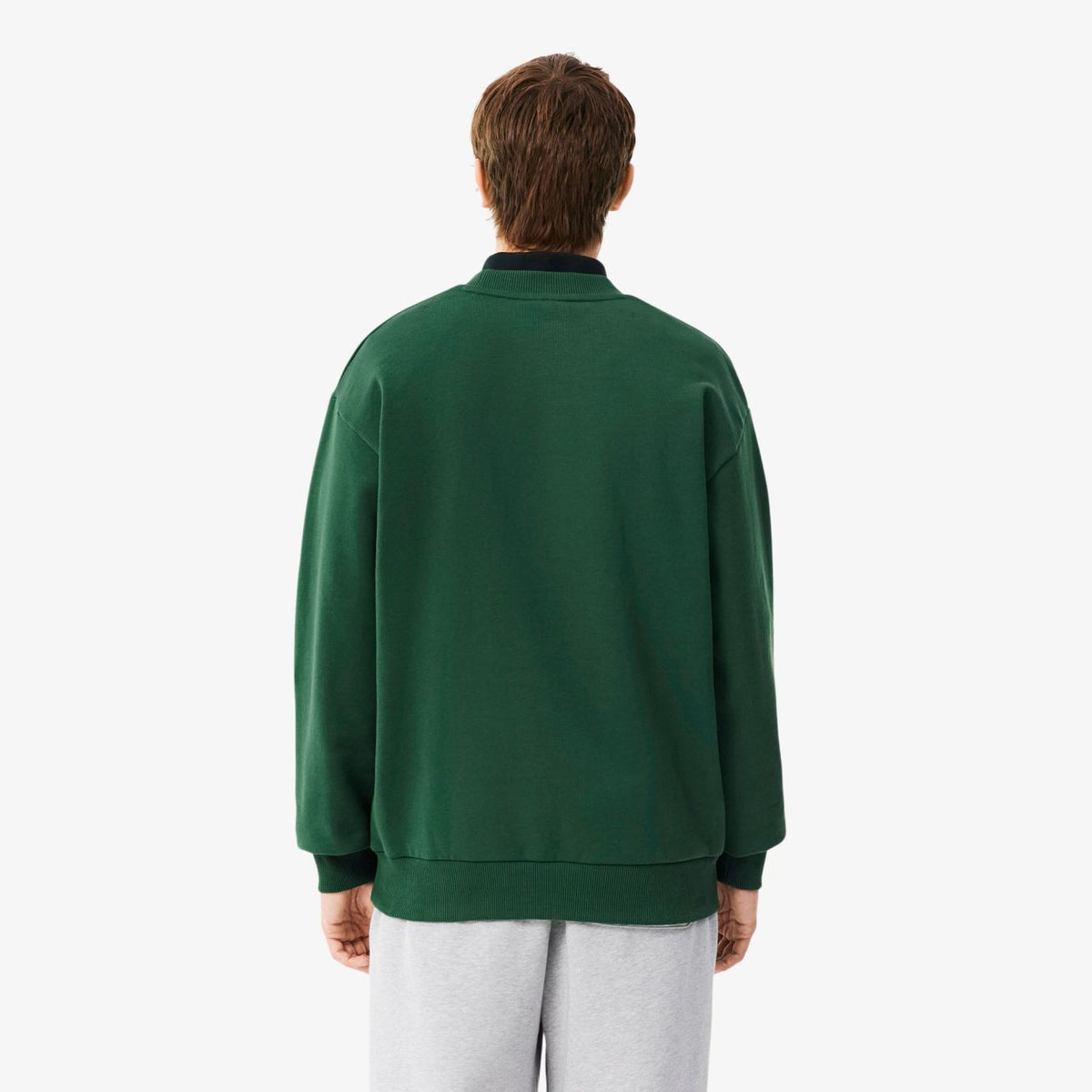 Lacoste Fleece Sweater Groen