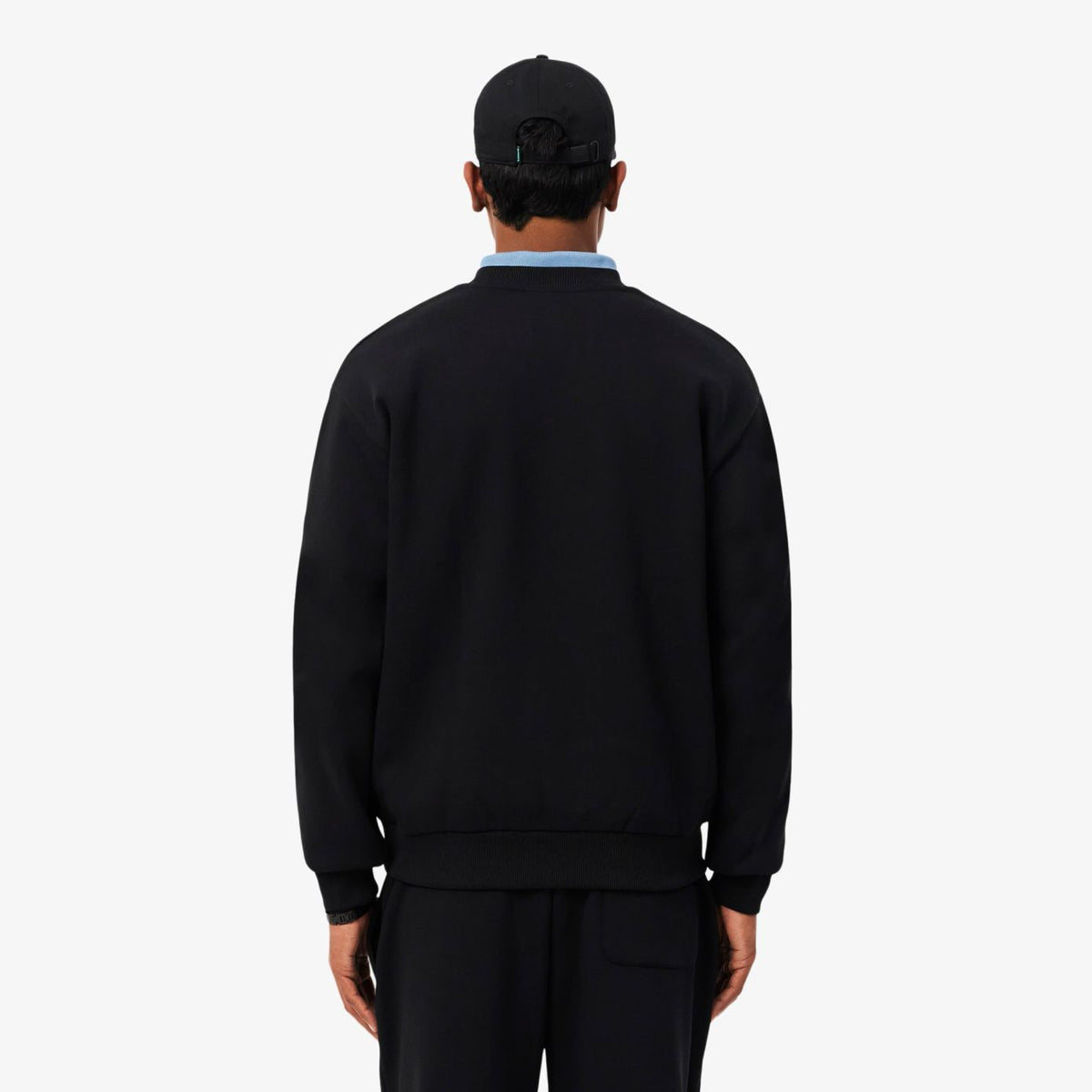 Lacoste Fleece Sweater Zwart