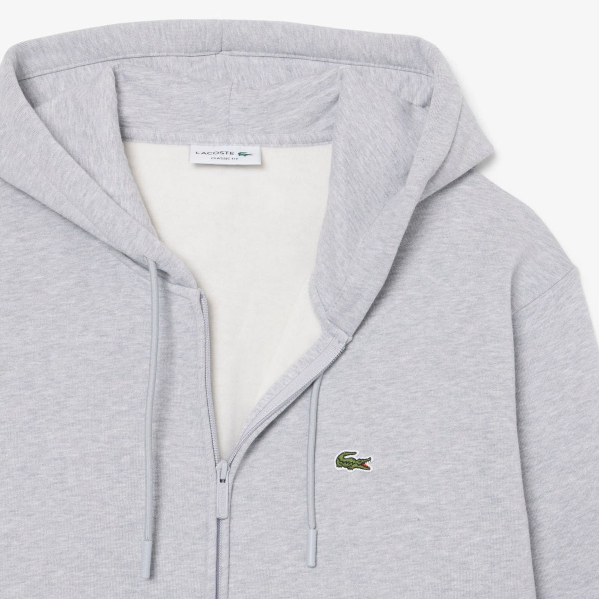 Lacoste Fleece Vest Grijs