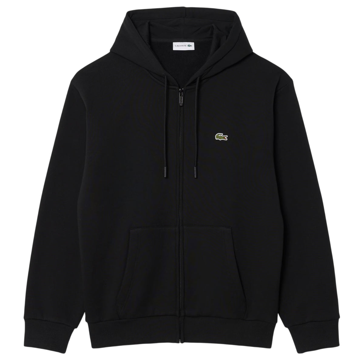 Lacoste Fleece Vest Zwart