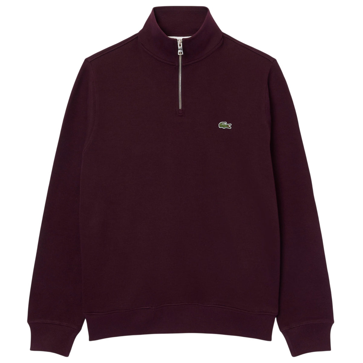 Lacoste Half Zip Sweater Bordeaux