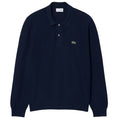 Lacoste Knitted Longsleeve Polo Navy
