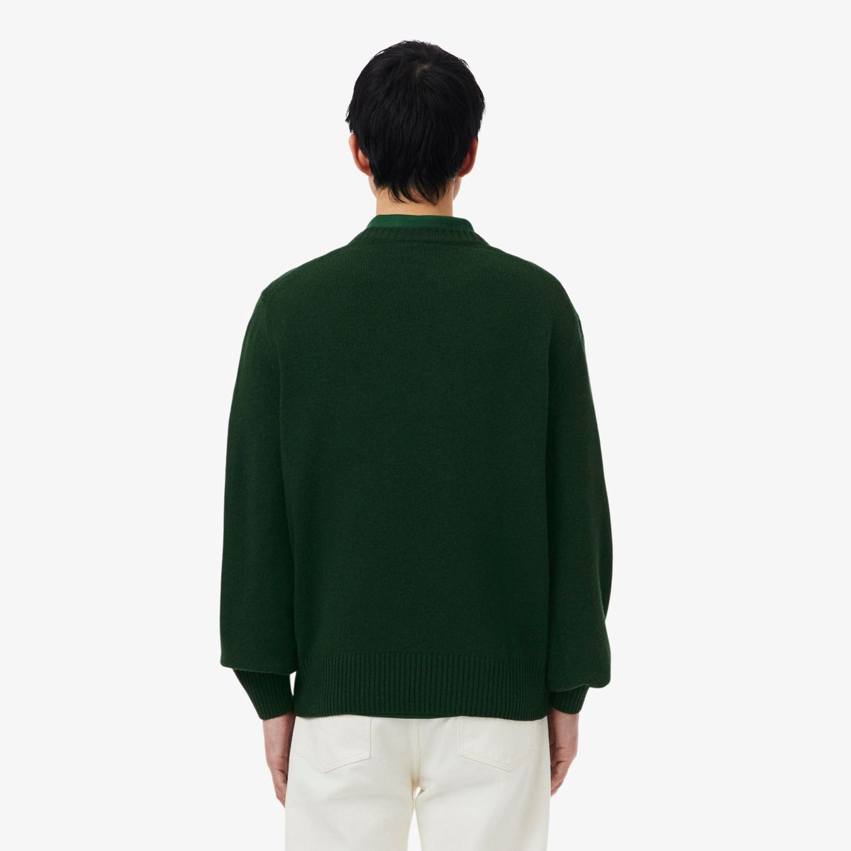 Lacoste Knitted Sweater Donker Groen