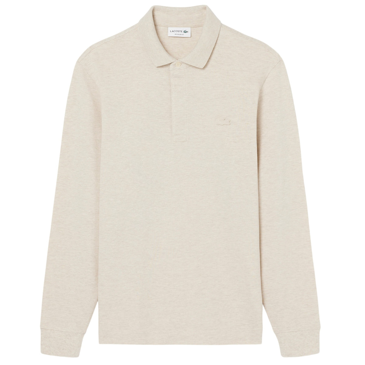Lacoste Smart Paris Longsleeve Polo Beige