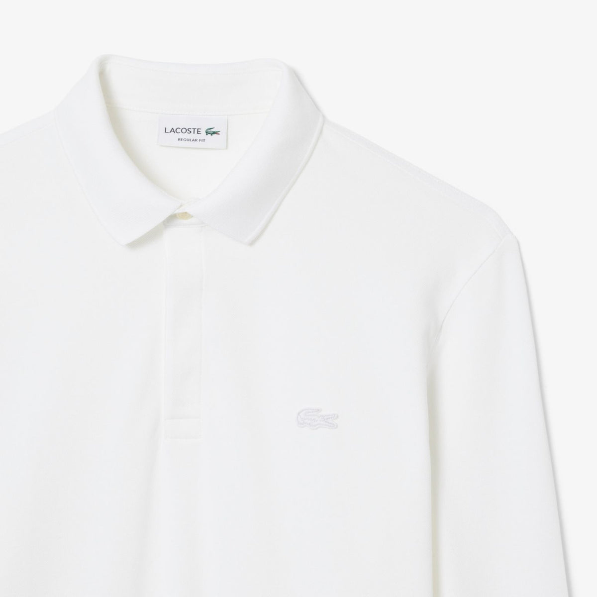 Lacoste Smart Paris Longsleeve Polo Wit