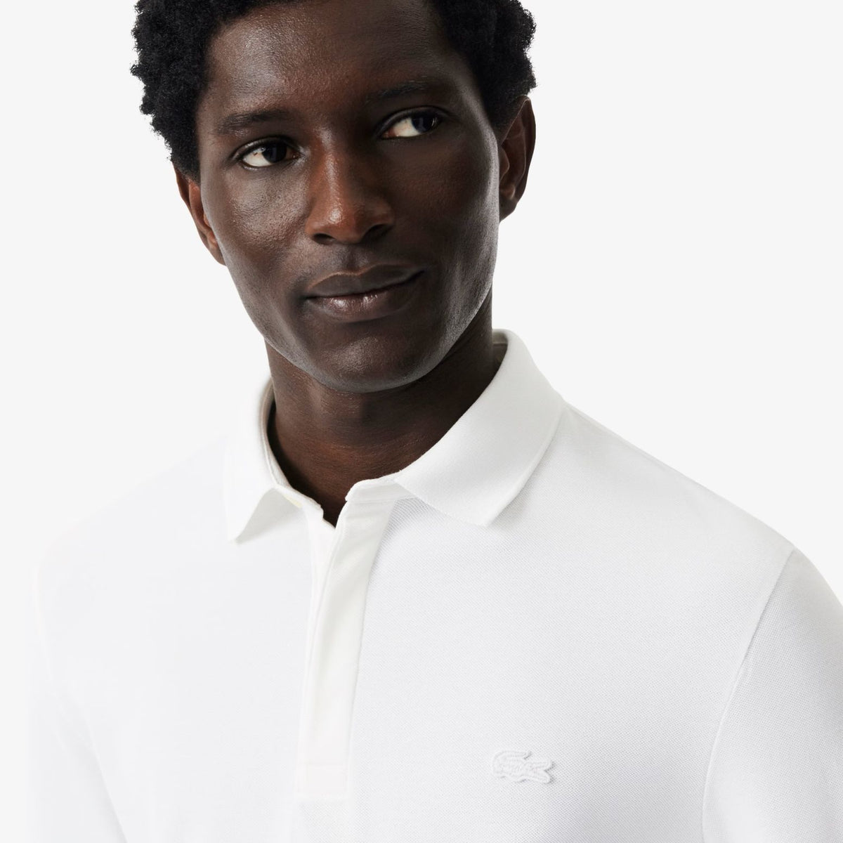 Lacoste Smart Paris Longsleeve Polo Wit