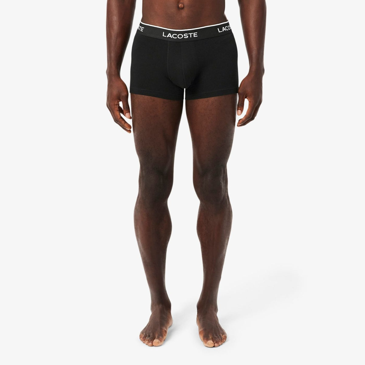 Lacoste Stretch 3-Pack Boxer Wit/Antraciet/Zwart