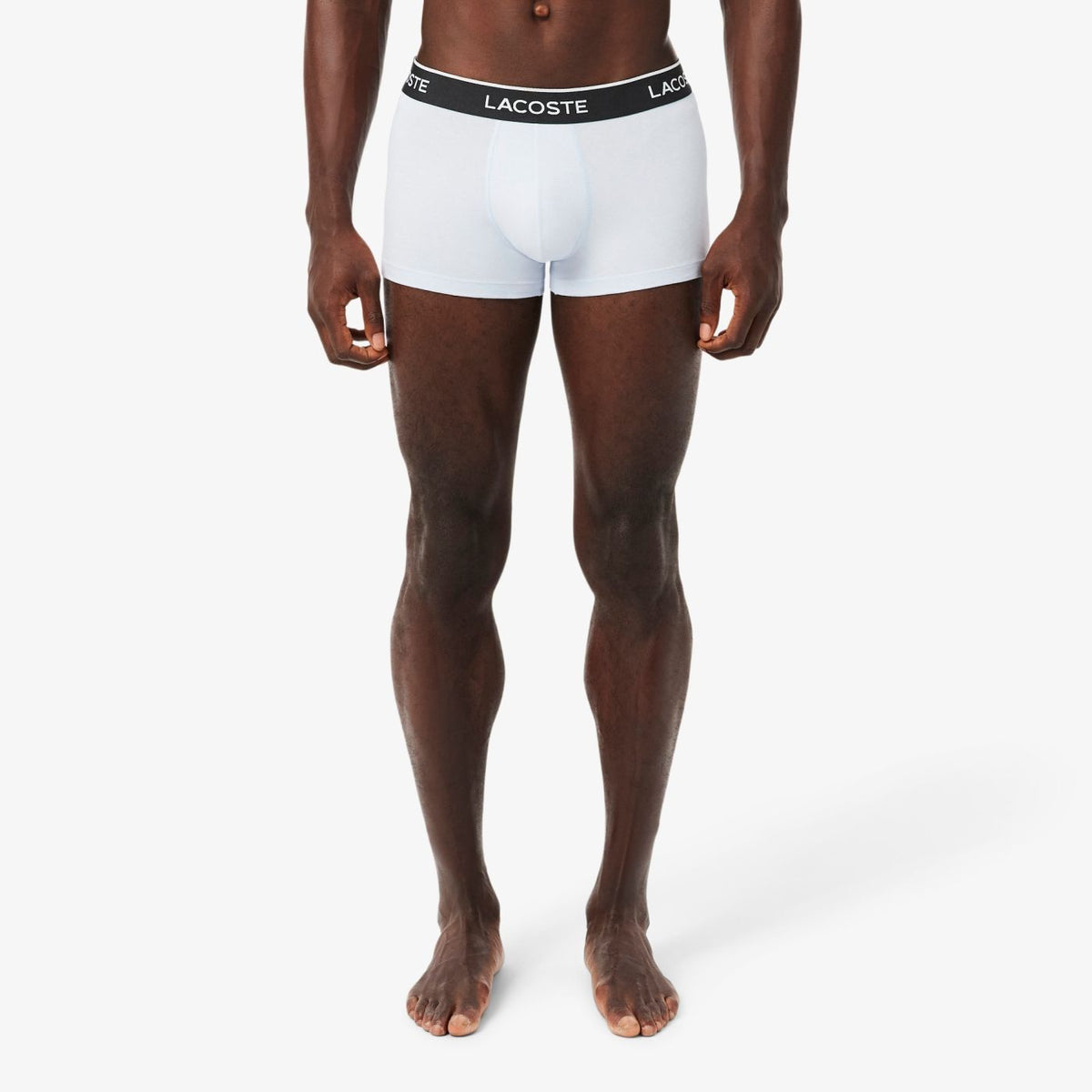 Lacoste Stretch 3-Pack Boxer Wit/Antraciet/Zwart