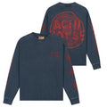 Lovelee Dae Chuck Acid House Longsleeve T-shirt Donker Blauw