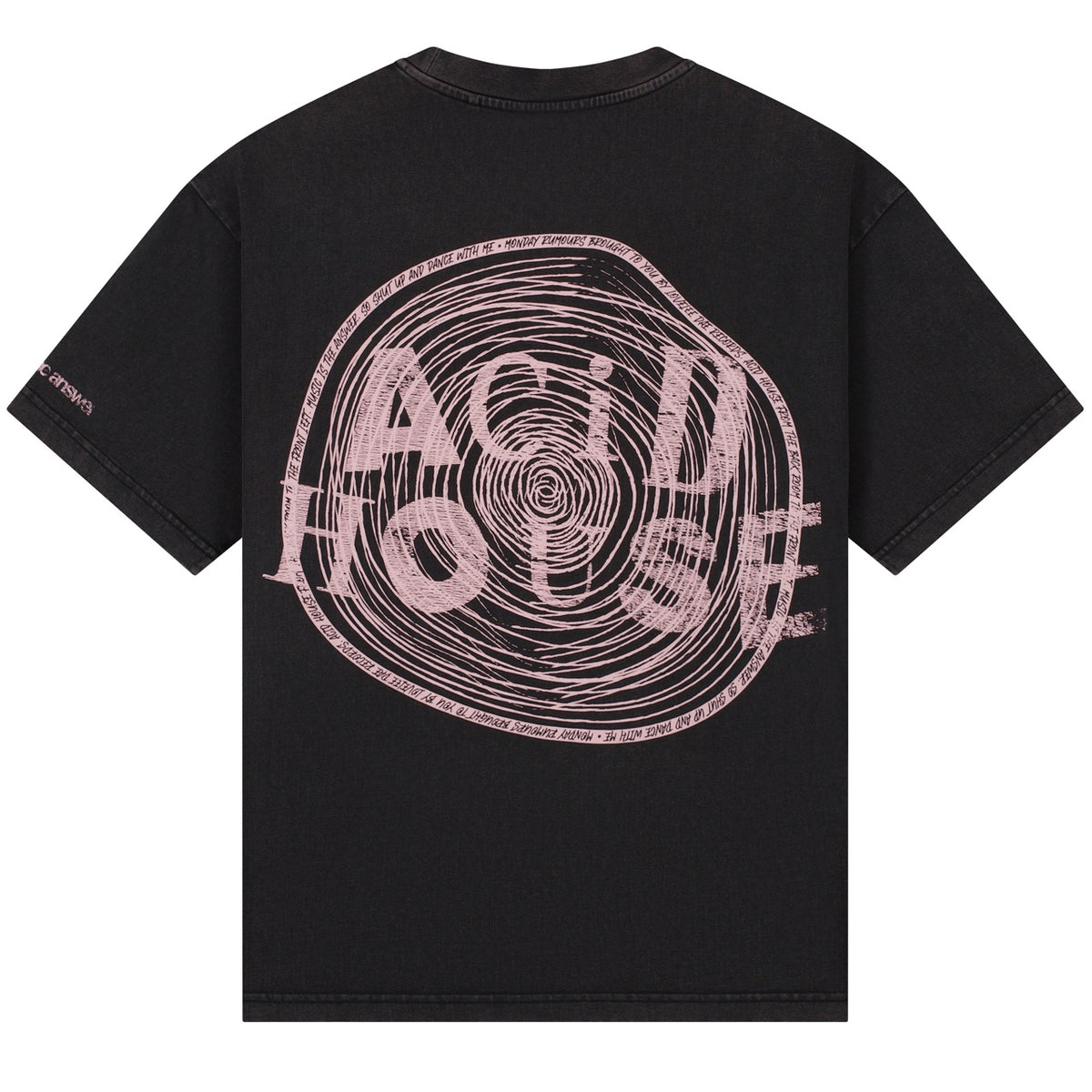 Lovelee Dae Chuck Acid House T-shirt Zwart