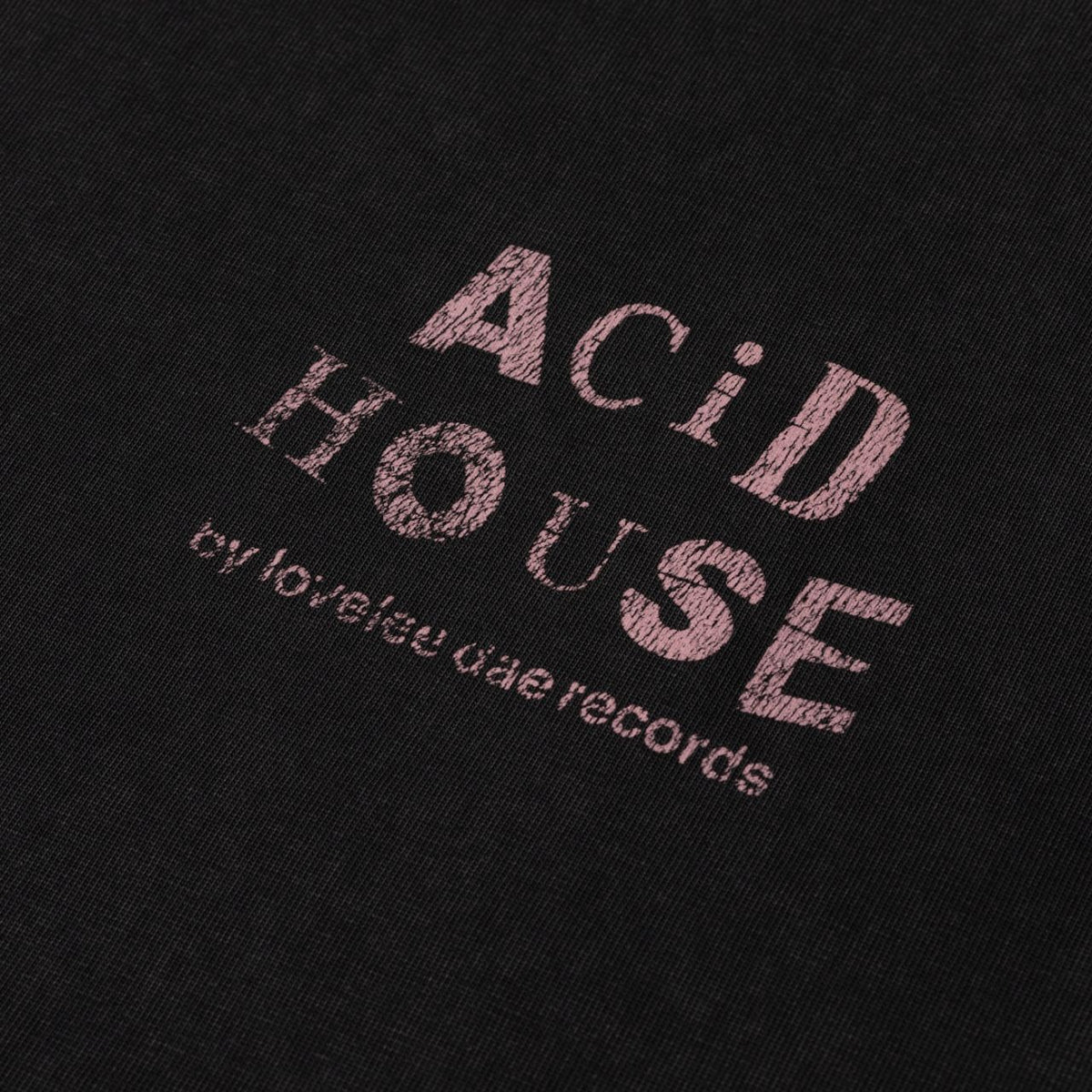 Lovelee Dae Chuck Acid House T-shirt Zwart