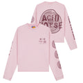 Lovelee Dae Frankie Acid House Longsleeve T-shirt Roze