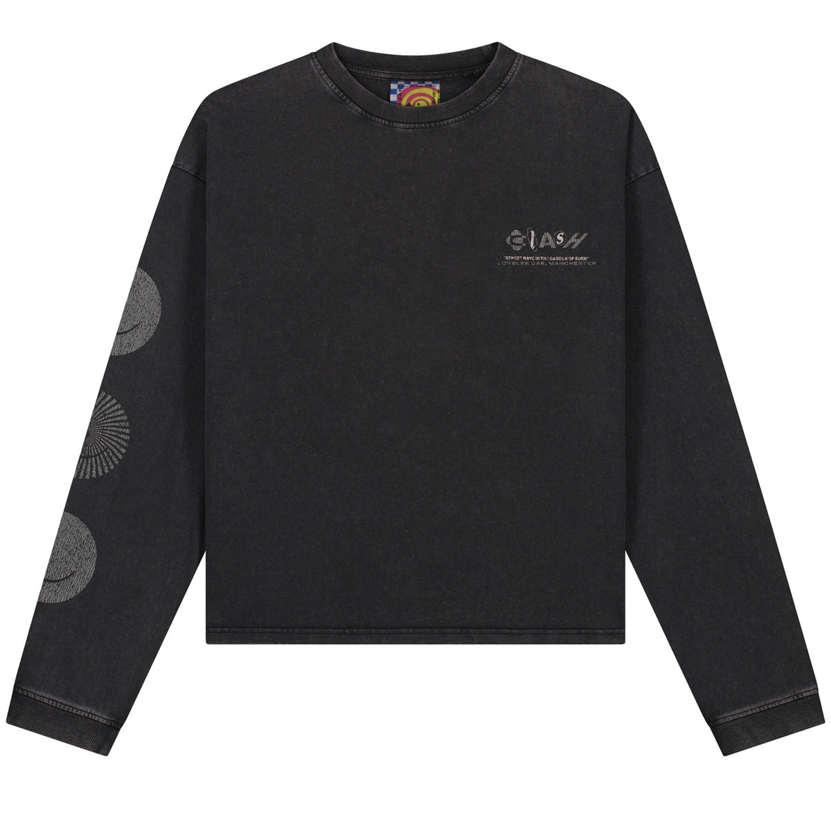 Lovelee Dae Frankie Clash Longsleeve T-shirt Zwart
