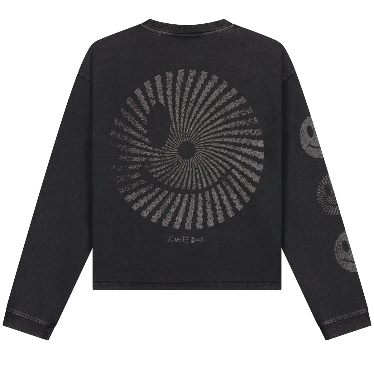 Lovelee Dae Frankie Clash Longsleeve T-shirt Zwart