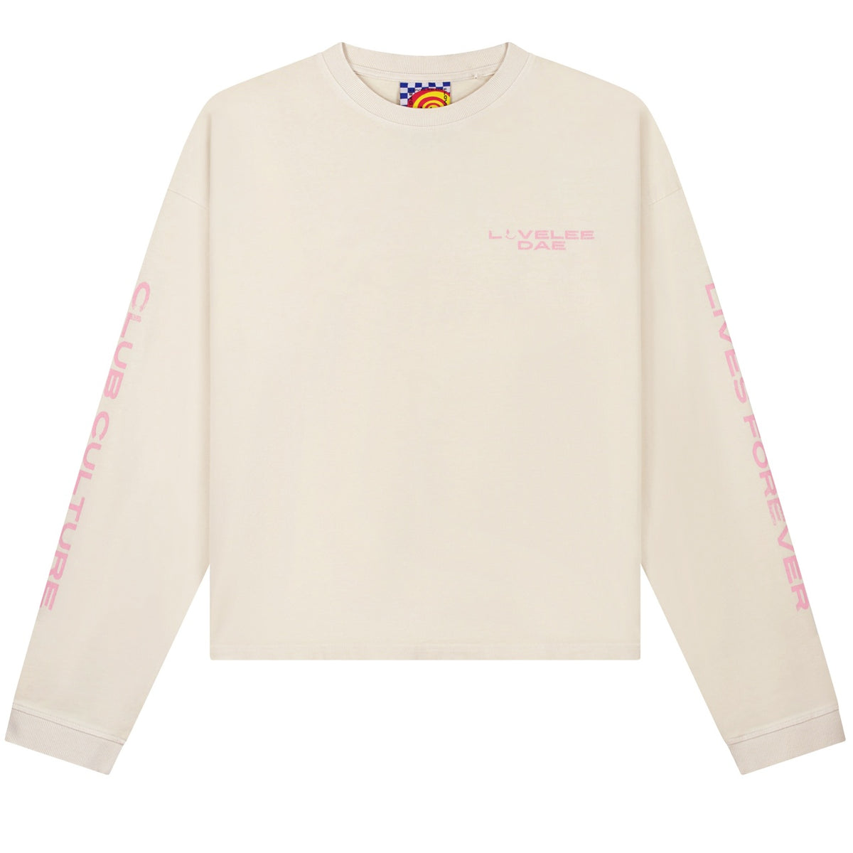 Lovelee Dae Frankie Club LLD Longsleeve T-shirt Off White