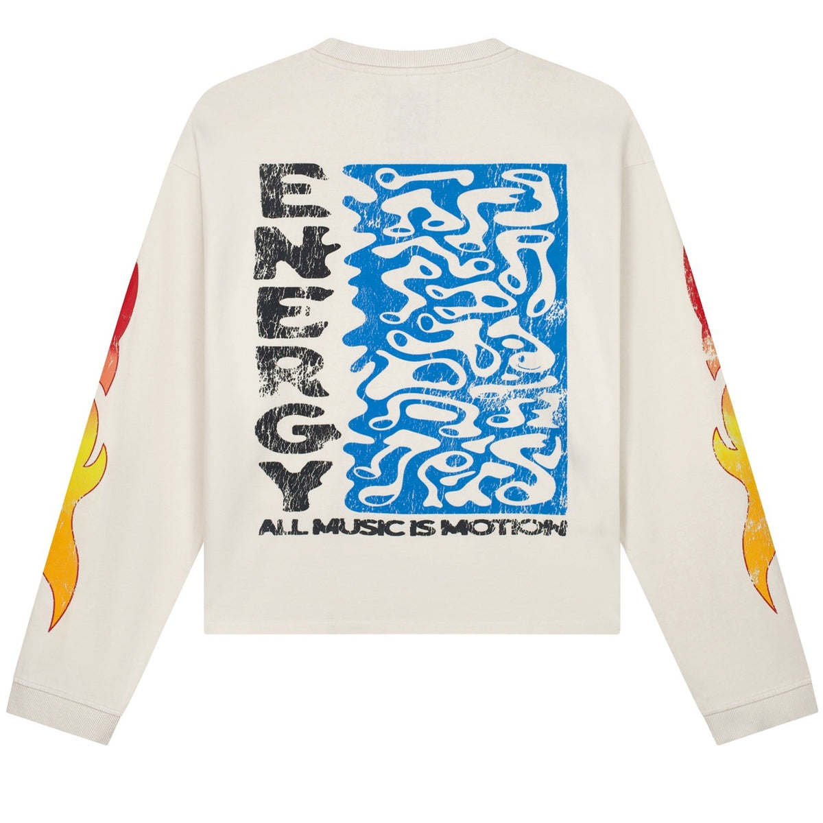 Lovelee Dae Frankie Energy Longsleeve T-shirt Off White