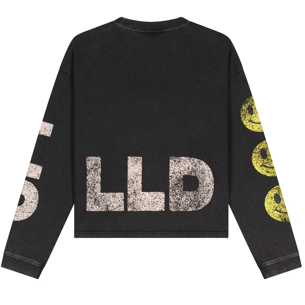 Lovelee Dae Frankie LLD Smile Longsleeve T-shirt Zwart