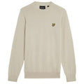 Lyle & Scott Cotton Merino Sweater Beige