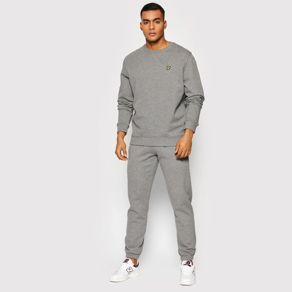 Lyle & Scott Crew Neck Sweater Grijs