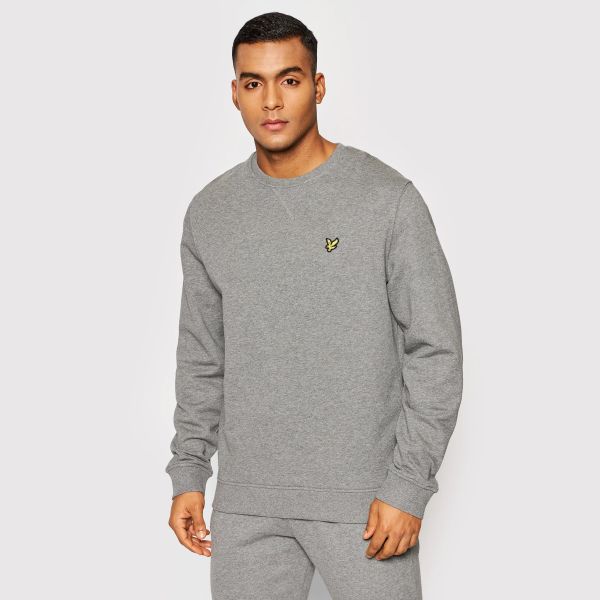 Lyle & Scott Crew Neck Sweater Grijs