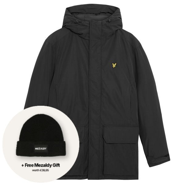 Lyle & Scott Membrane Parka Zwart