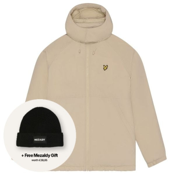Lyle & Scott Padded Puffer Beige
