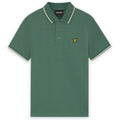 Lyle & Scott Tipped Polo Donker Groen