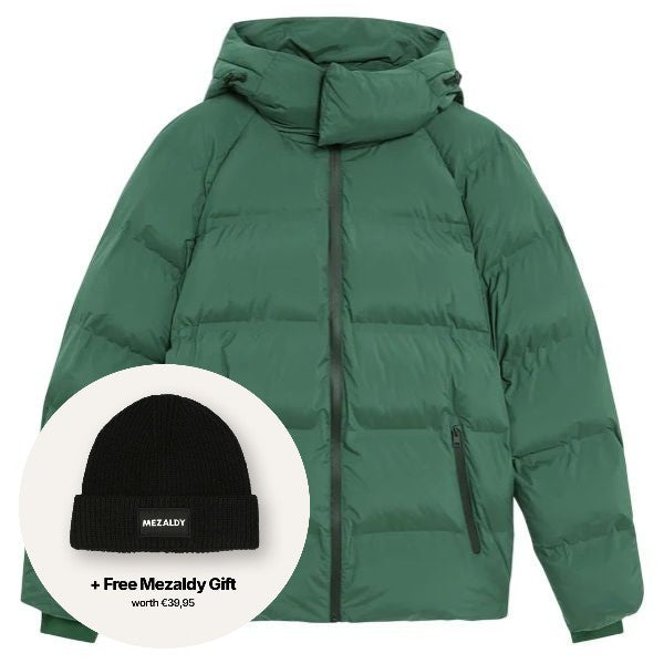 Lyle & Scott Welded Puffer Donker Groen