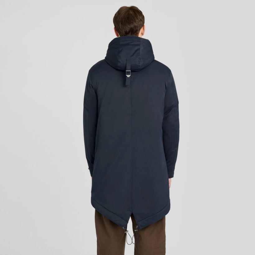 Lyle & Scott Padded Fishtail Parka Navy