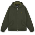 Lyle & Scott Padded Zip Through Jack Donker Groen