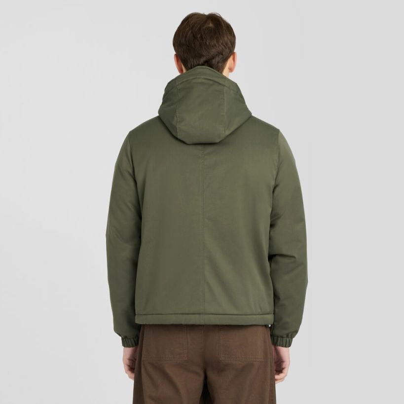 Lyle & Scott Padded Zip Through Jack Donker Groen