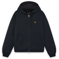 Lyle & Scott Padded Zip Through Jack Navy