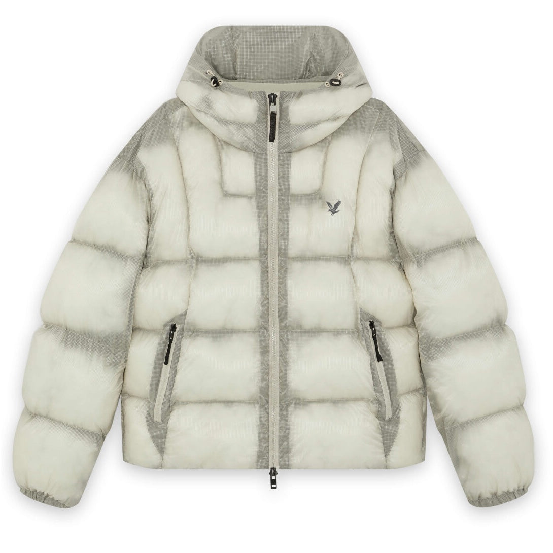 Lyle & Scott Translucent Puffer Off White