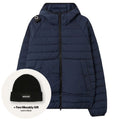 Ma.strum Hooded Down Jas Navy