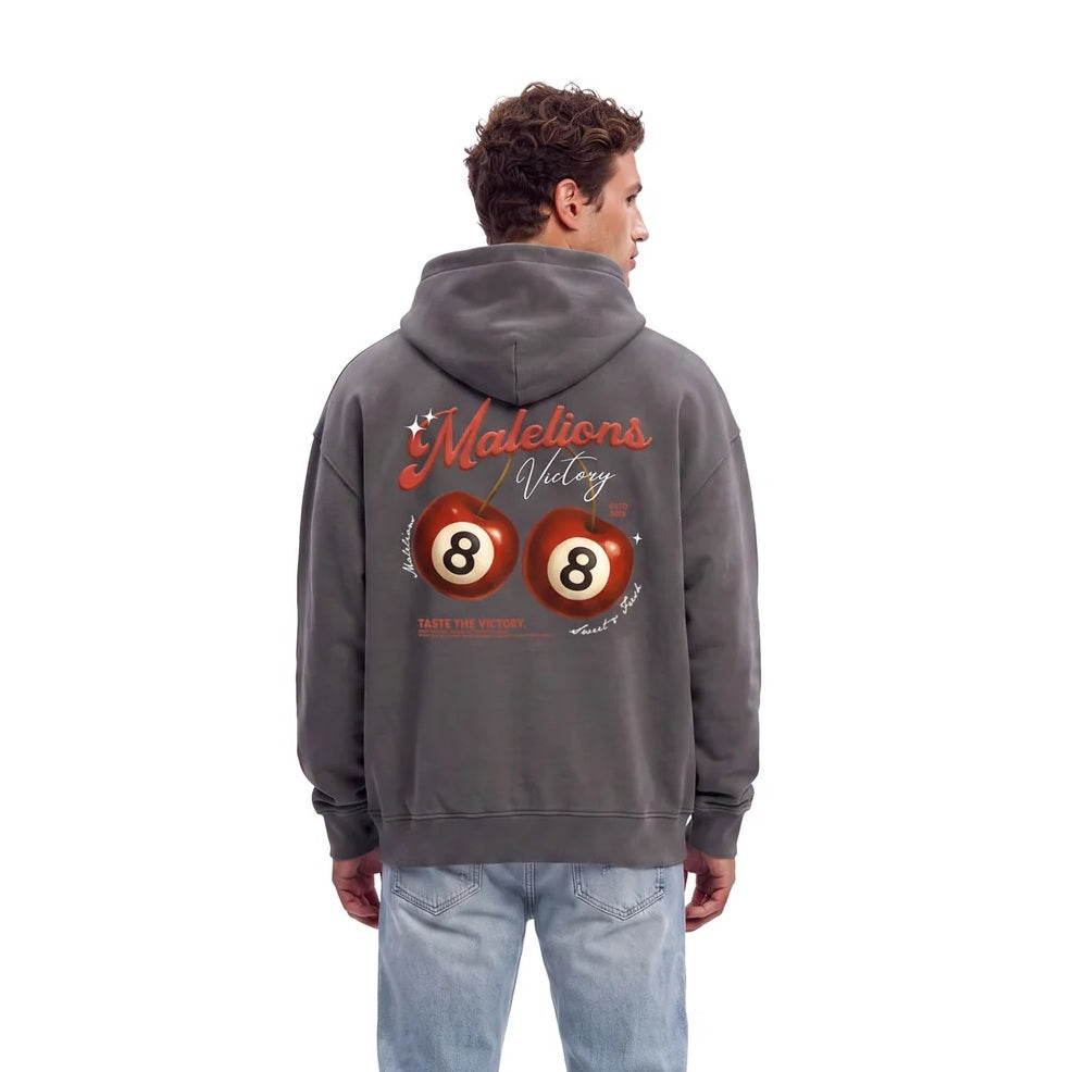 Malelions Victory Taste Hoodie Antraciet