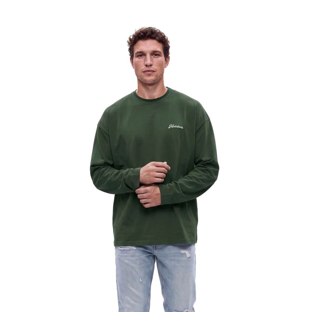 Malelions Victory Taste Longsleeve T-shirt Donker Groen