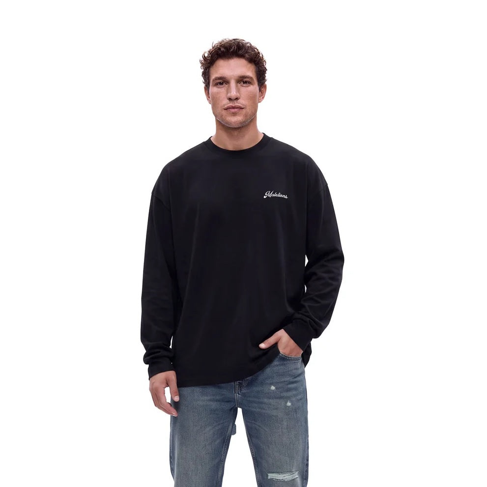 Malelions Victory Taste Longsleeve T-shirt Zwart