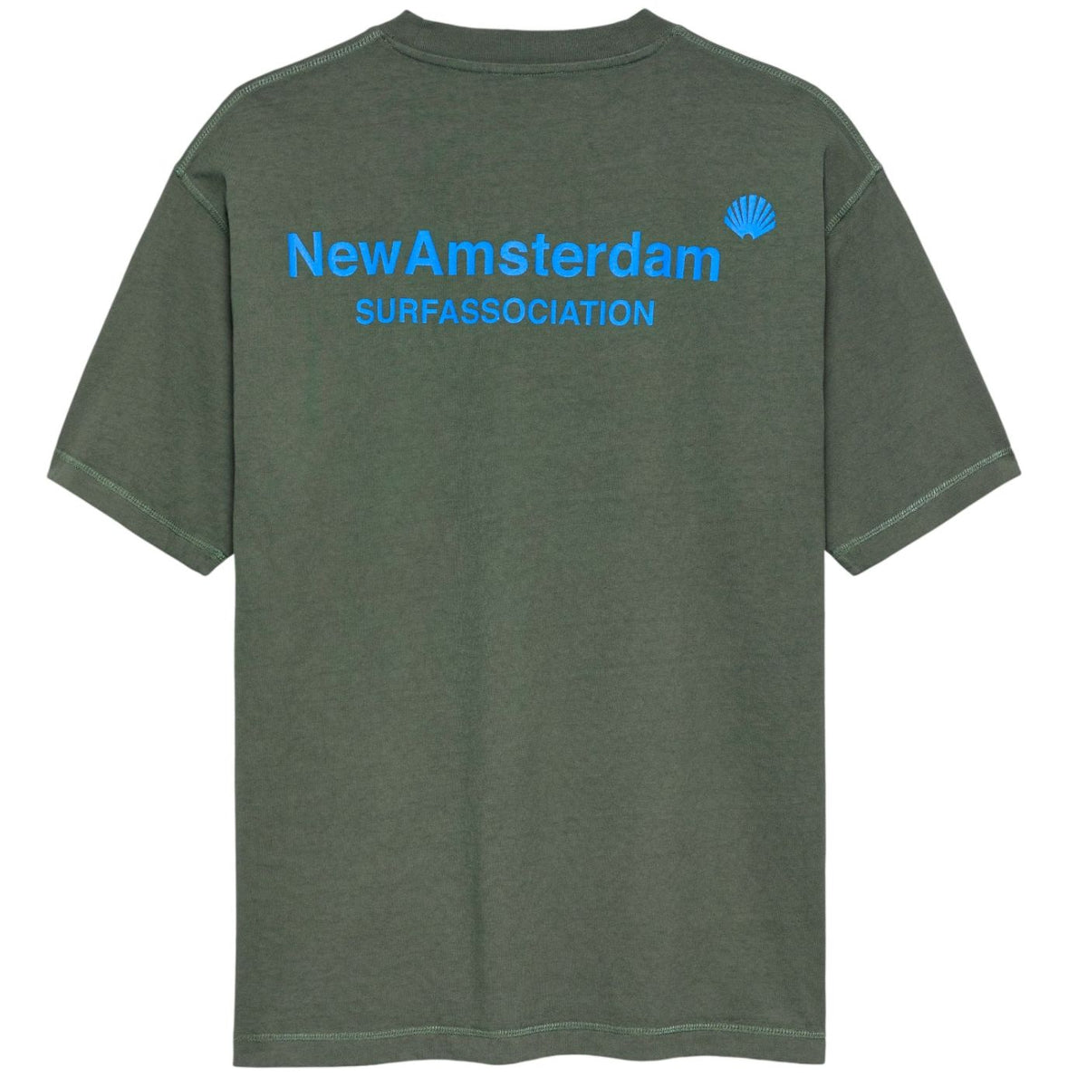 New Amsterdam Surf Association Logo T-shirt Donker Groen