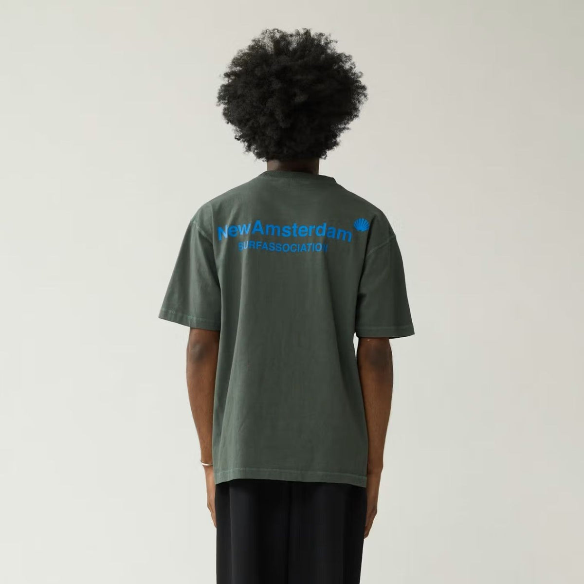New Amsterdam Surf Association Logo T-shirt Donker Groen