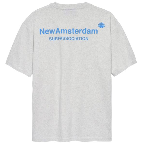 New Amsterdam Surf Association Logo T-shirt Grijs