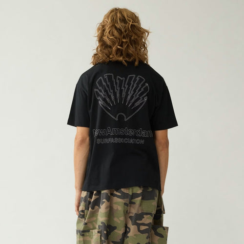 New Amsterdam Surf Association CPR T-shirt Zwart