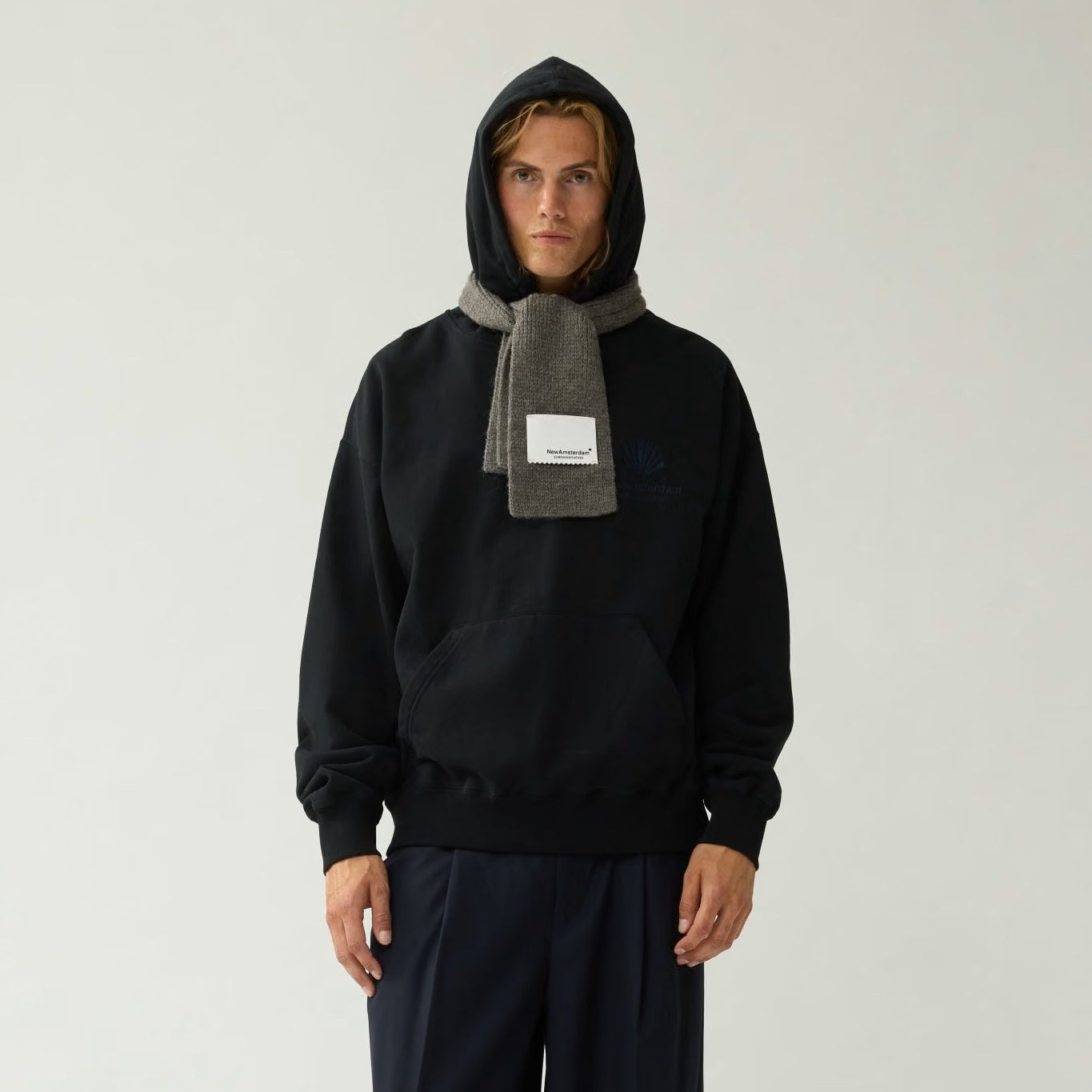 New Amsterdam Surf Association Logo Hoodie Zwart