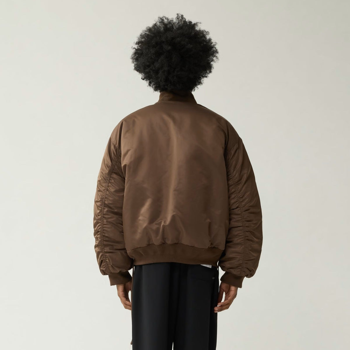 New Amsterdam Surf Association Reversible Bomber Jack Bruin/Blauw