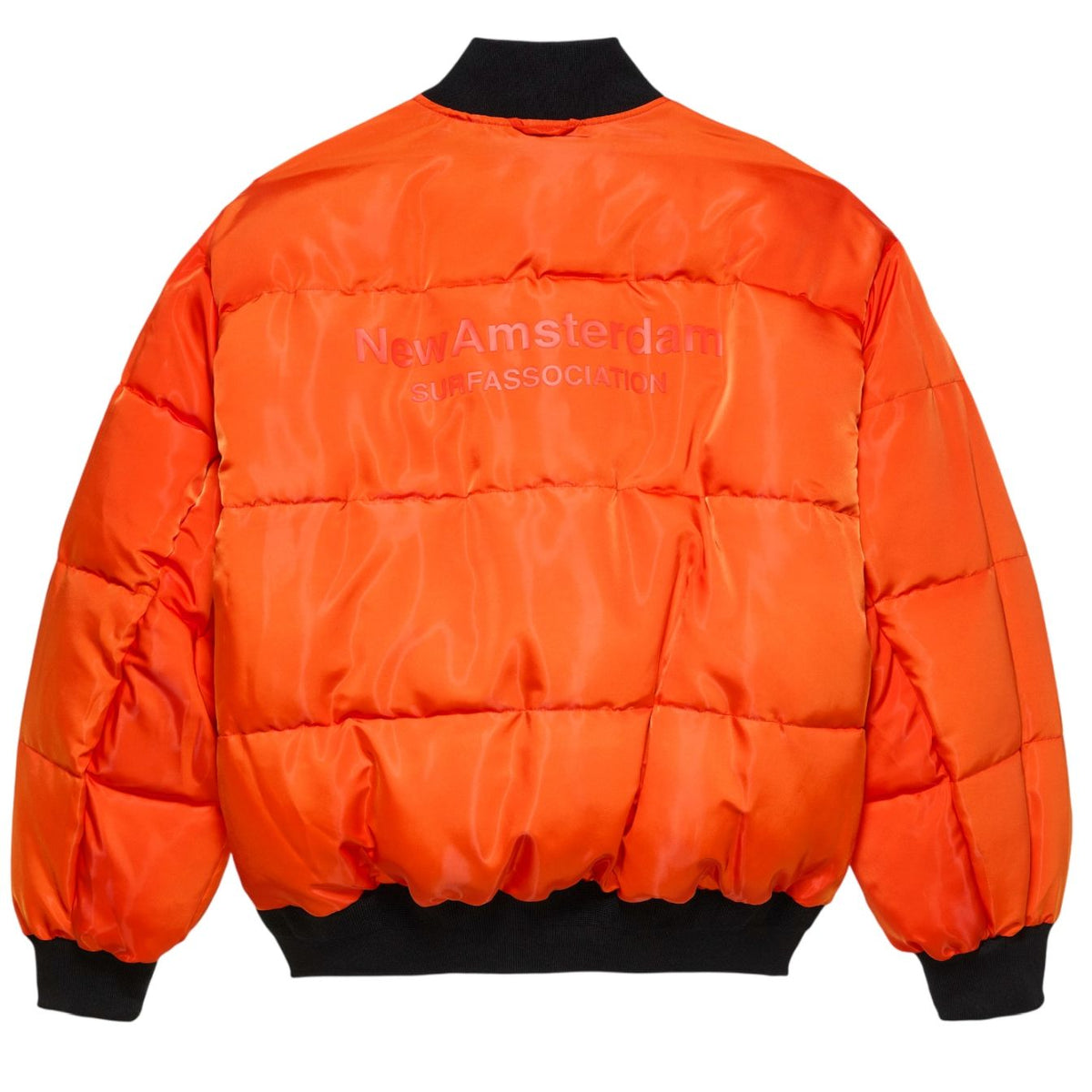 New Amsterdam Surf Association Reversible Bomber Jack Donker Groen/Oranje